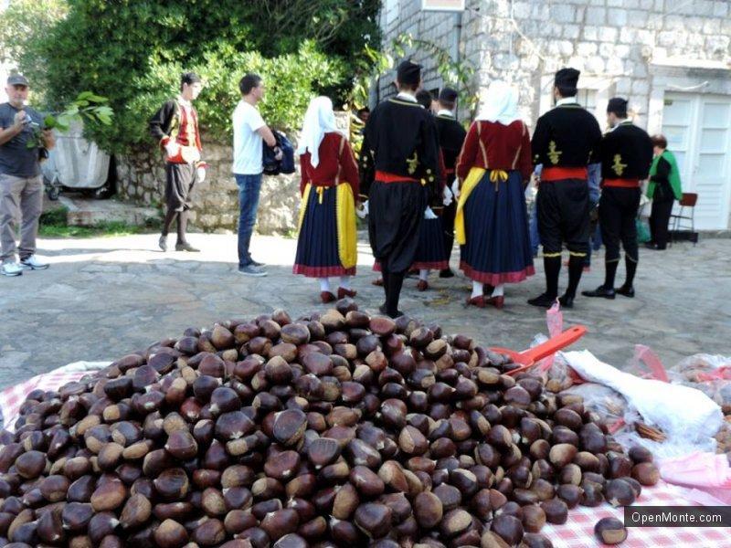 О Черногории: Фестиваль каштанов в Столиве