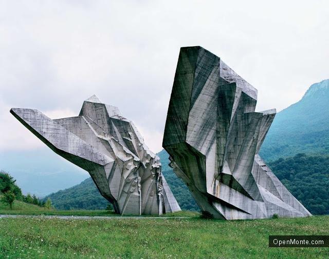 Не только Черногория: О Черногории: Югославские памятники, которые выглядят, как-будто они из фантастического фильма
