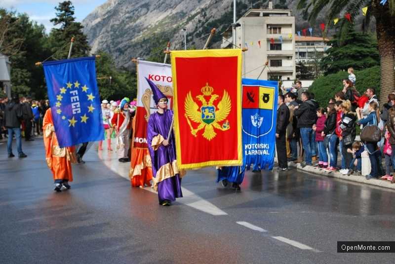 Фото Черногории: Зимний карнавал в Которе-2014