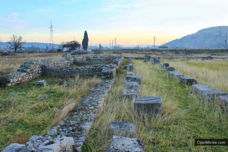 О Черногории: Римский город Дукля в Черногории