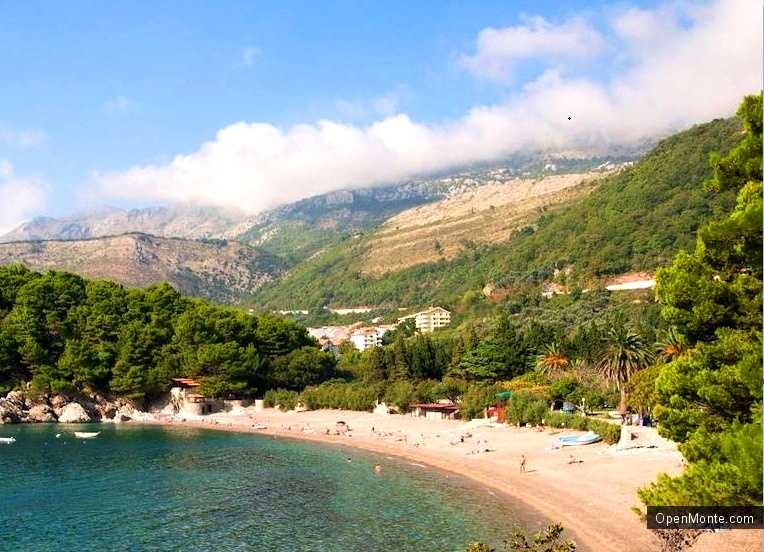О Черногории: фото пляжа Жанице