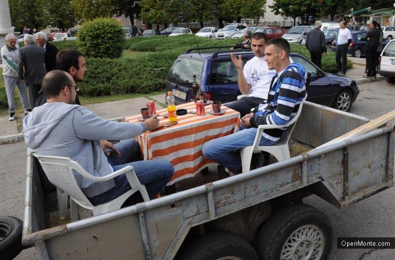 Новости Черногории: В столице Черногории началась многодневная антиправительственная акция протеста