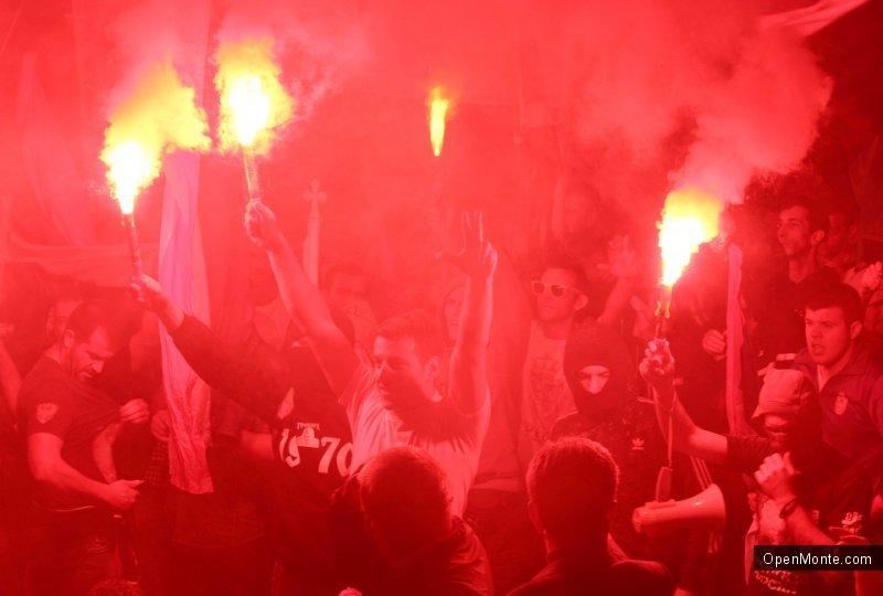 Новости Черногории: В столице Черногории началась многодневная антиправительственная акция протеста