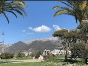Awesome mountains view at Seafront of Montenegro — Full HD Spring 2023